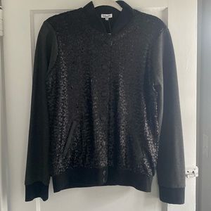 Splendid Sequin Baseball Jacket